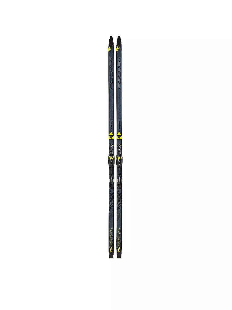 FISCHER | Langlaufski Set Classic Superlite Crown EF + BDG Control Step-In | schwarz