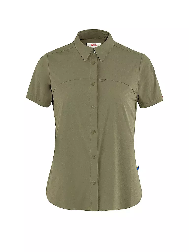 FJÄLLRÄVEN | Damen Bluse High Coast Light | olive