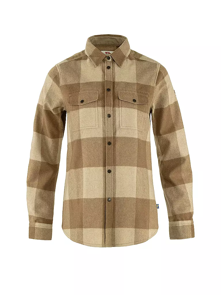 FJÄLLRÄVEN | Damen Blusenshirt Canada  | beige