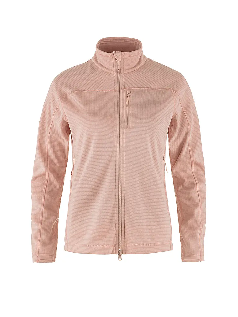 FJÄLLRÄVEN | Damen Fleecejacke Abisko Lite Fleece Jacket W | rosa