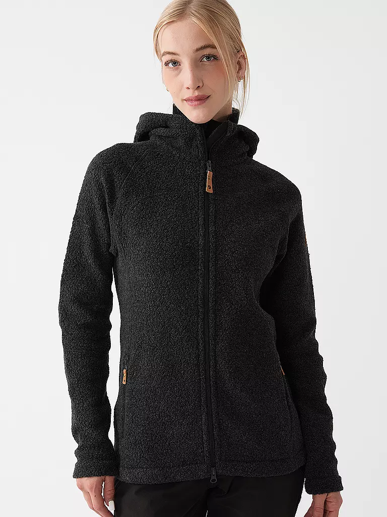 FJÄLLRÄVEN | Damen Fleecejacke Kaitum Fleece | grau
