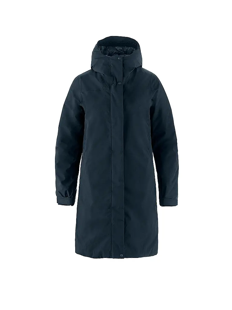 FJÄLLRÄVEN | Damen Isoparka Hydratic 2L Hoodie | dunkelblau