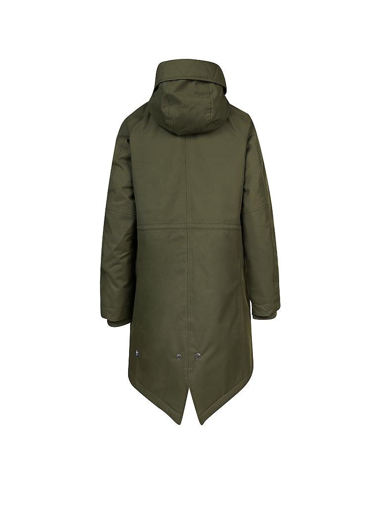 FJÄLLRÄVEN | Damen Parka Kiruna Lite | olive