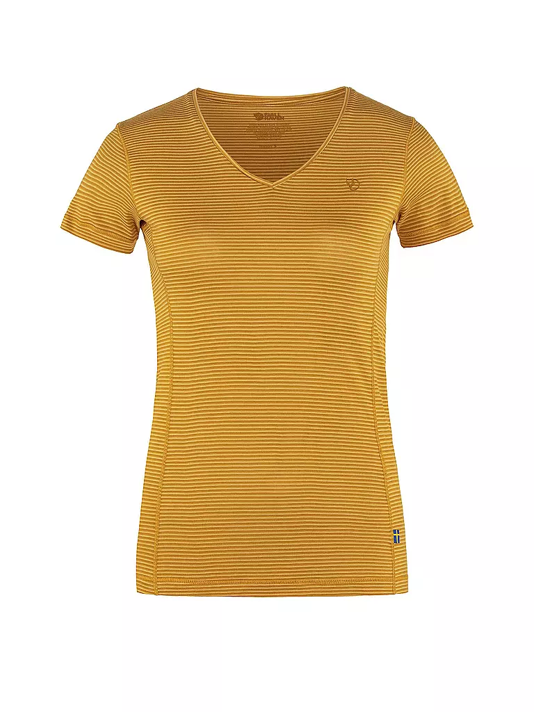 FJÄLLRÄVEN | Damen T-Shirt Abisko Cool W | senf