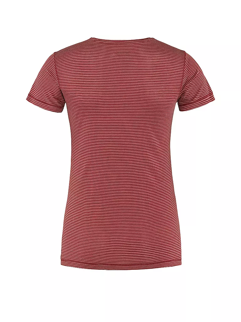 FJÄLLRÄVEN | Damen T-Shirt Abisko Cool W | dunkelrot