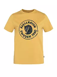 FJÄLLRÄVEN | Damen T-Shirt Kånken Art Logo | Senf