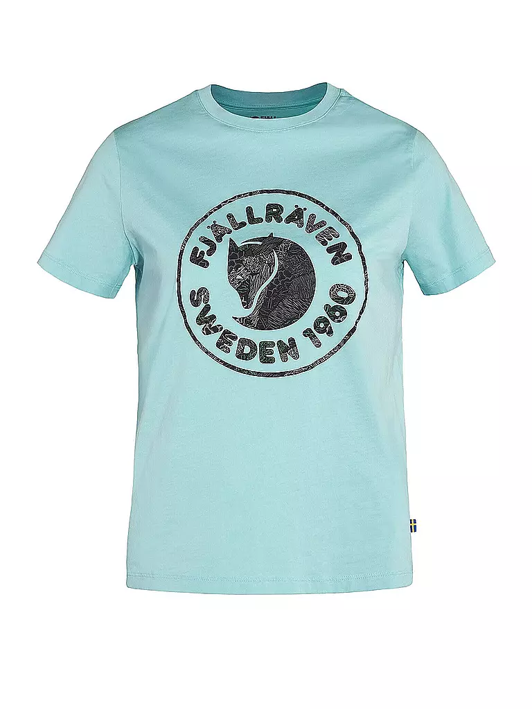 FJÄLLRÄVEN | Damen T-Shirt Kånken Art Logo | hellblau