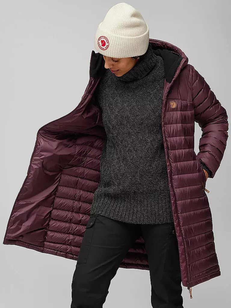 FJÄLLRÄVEN | Damen Winterjacke Snow Flake Down Hoodie | 