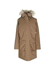 FJÄLLRÄVEN | Damen Winterparka Nuuk Lite Hoodie | braun