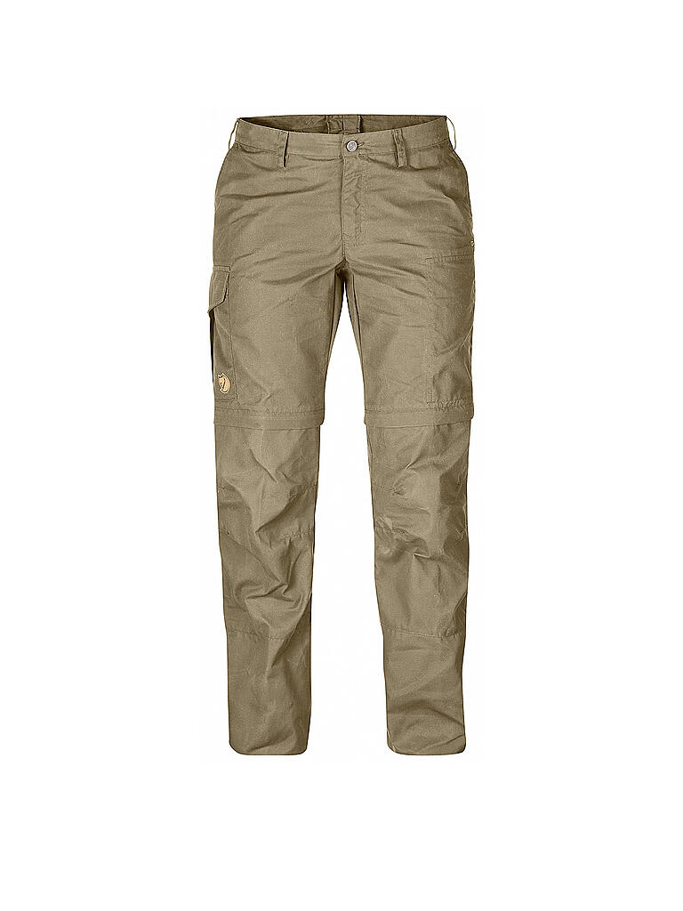 FJÄLLRÄVEN | Damen ZipOff-Outdoorhose Karla | beige
