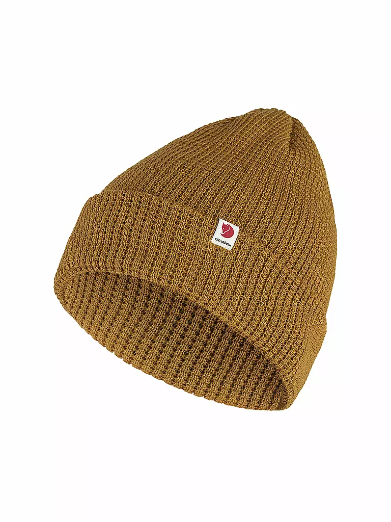 FJÄLLRÄVEN | Herren Beanie Tab Hat | senf