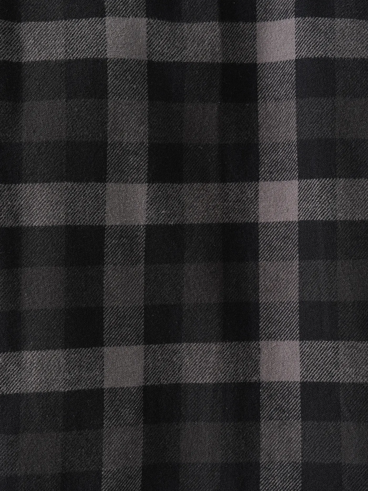 FJÄLLRÄVEN | Herren Flanellhemd Skog | schwarz
