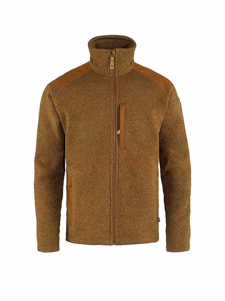 FJÄLLRÄVEN | Herren Fleecejacke Buck  | camel