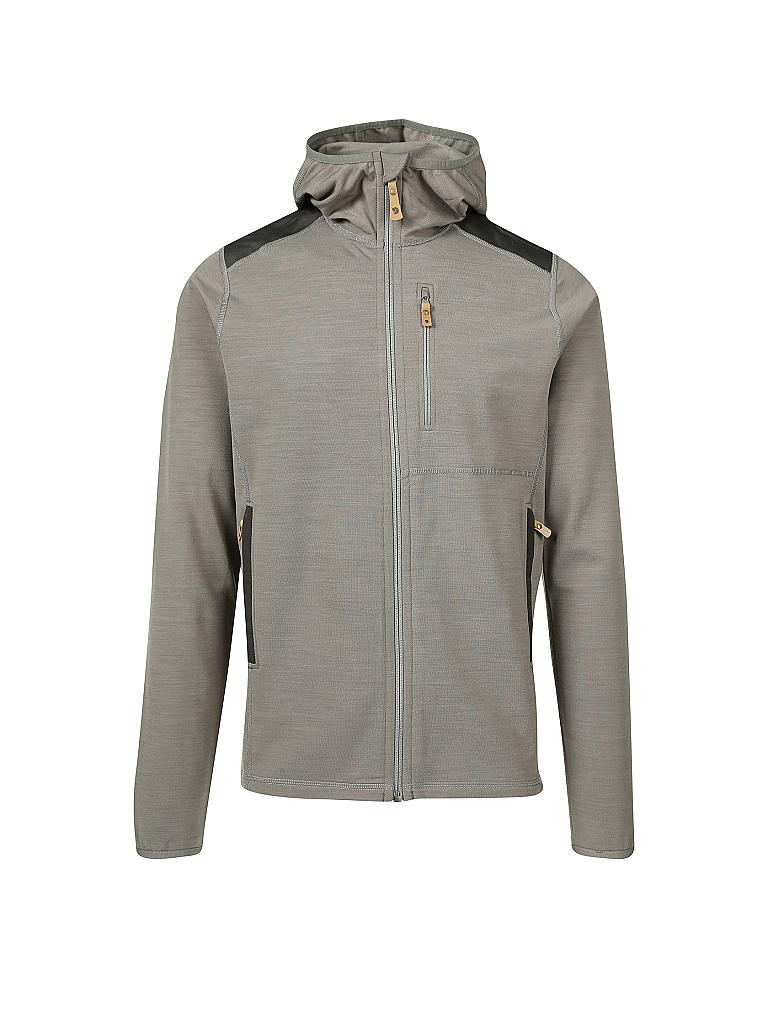 FJÄLLRÄVEN | Herren Fleecejacke Keb Fleece Hoodie | grau