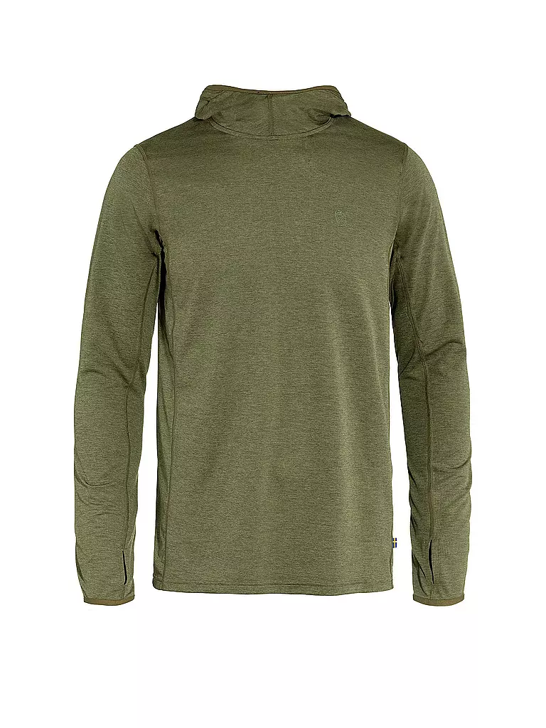 FJÄLLRÄVEN | Herren Hoodie Abisko Sun | olive