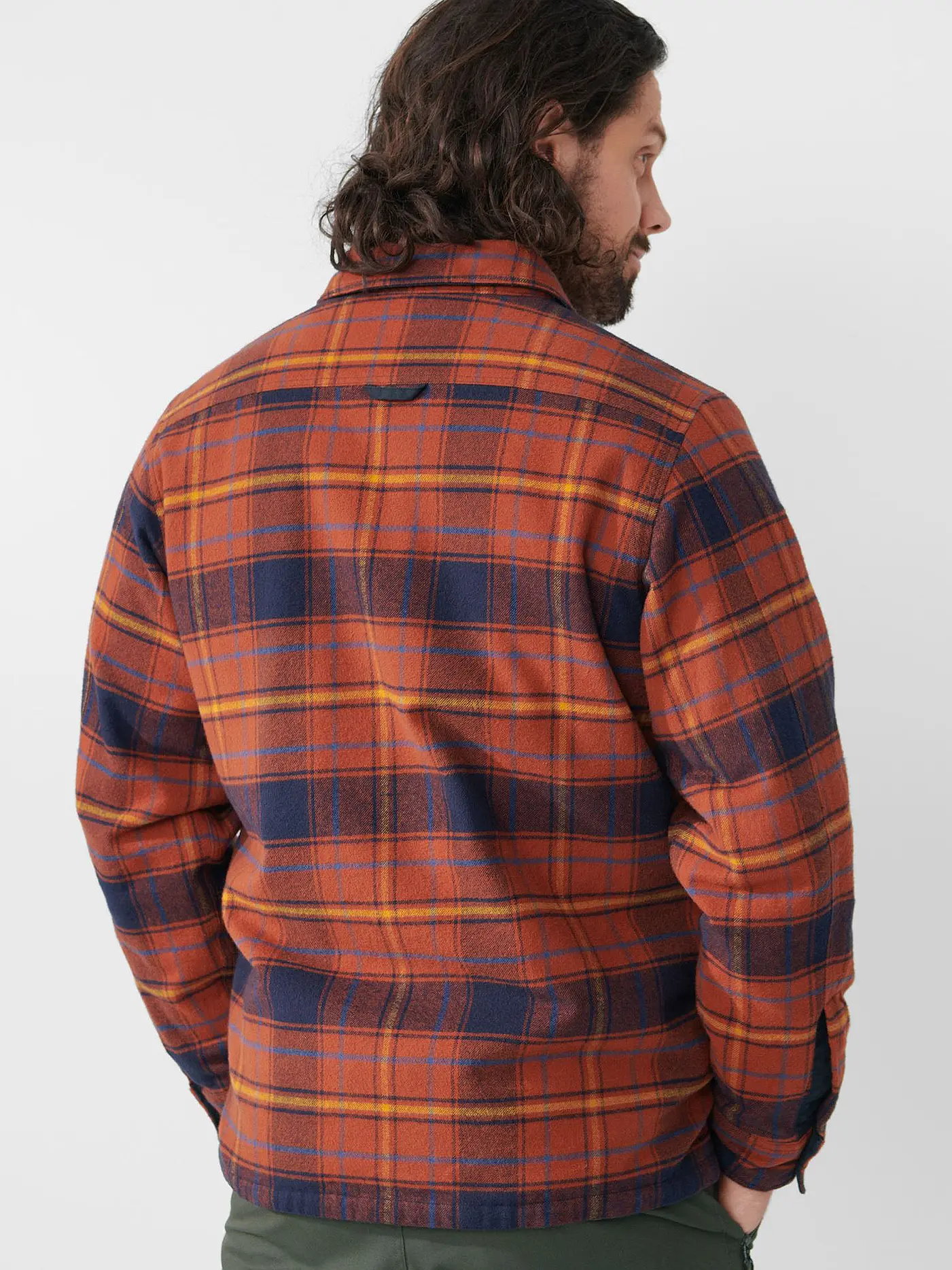 FJÄLLRÄVEN | Herren Outdorrhemd Övik Lite Padded | dunkelrot