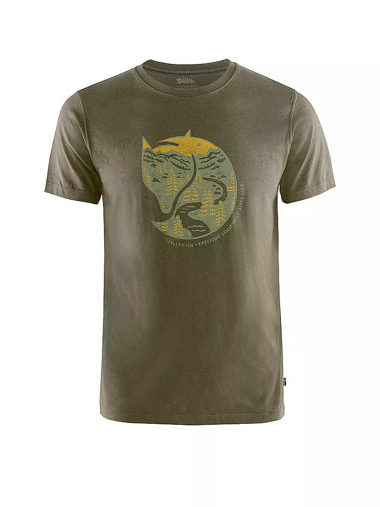 FJÄLLRÄVEN | Herren T-Shirt Arctic Fox | olive