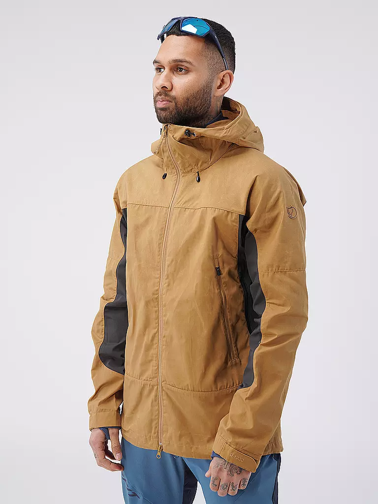 FJÄLLRÄVEN | Herren Wanderjacke Abisko Lite Trekking | camel