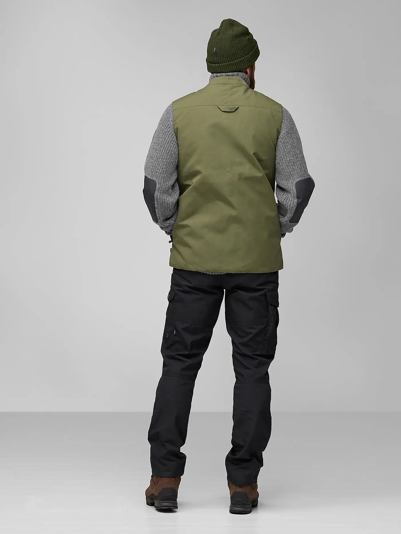 FJÄLLRÄVEN | Herren Weste Singi Padded G1000 | olive