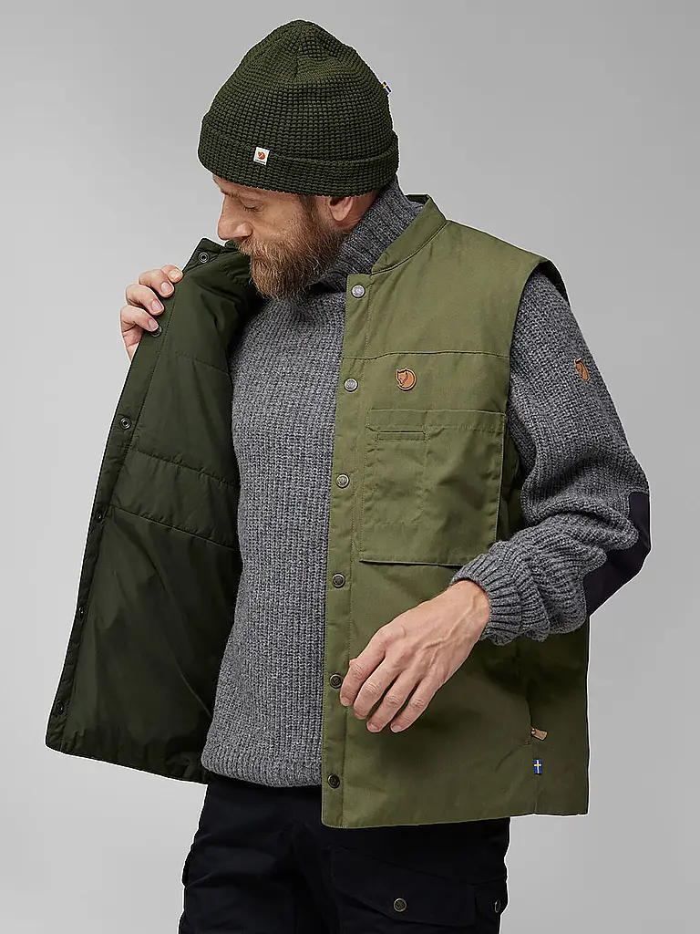 FJÄLLRÄVEN | Herren Weste Singi Padded G1000 | 