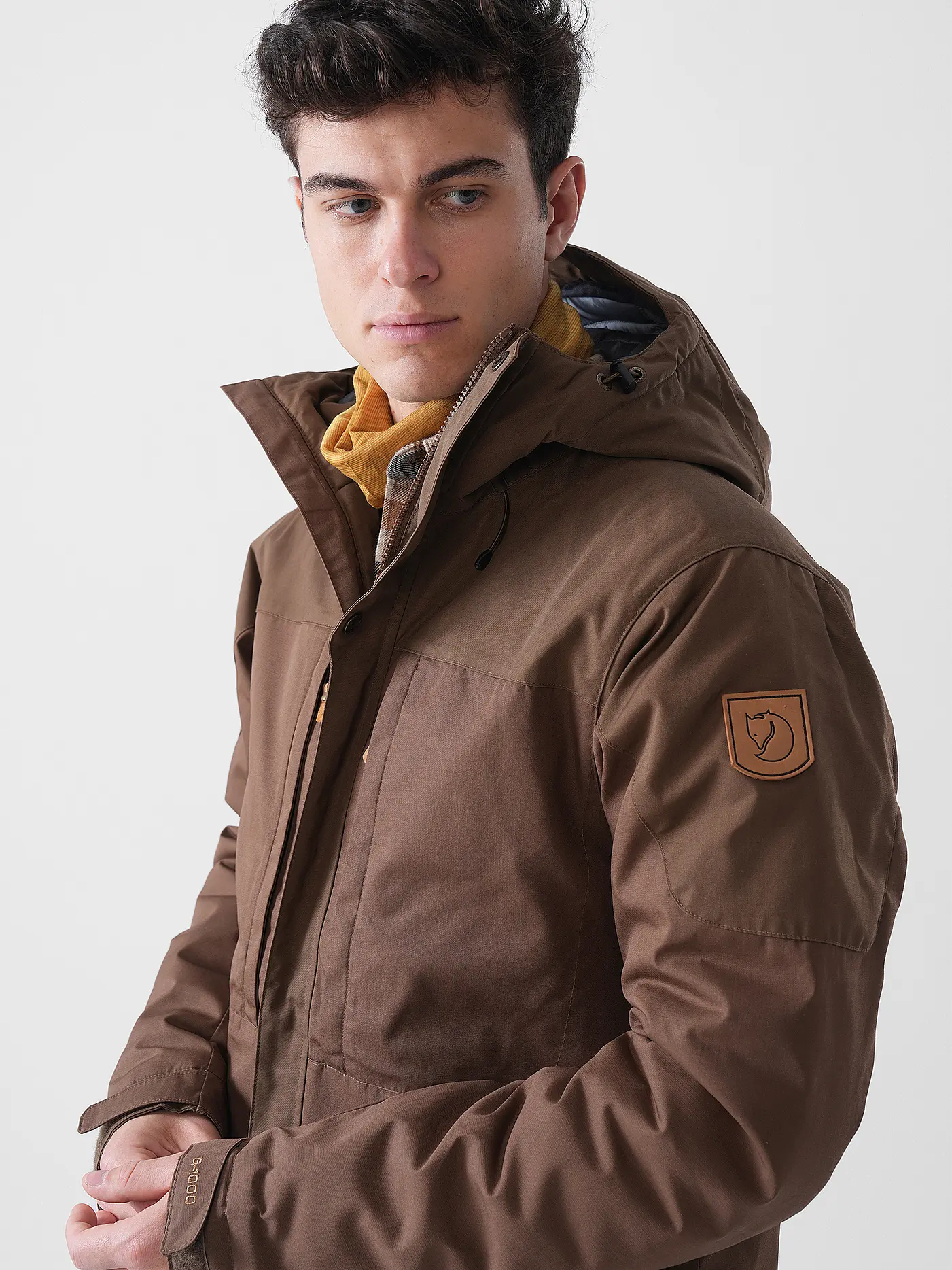 FJÄLLRÄVEN | Herren Winterjacke Skogsö Padded | braun