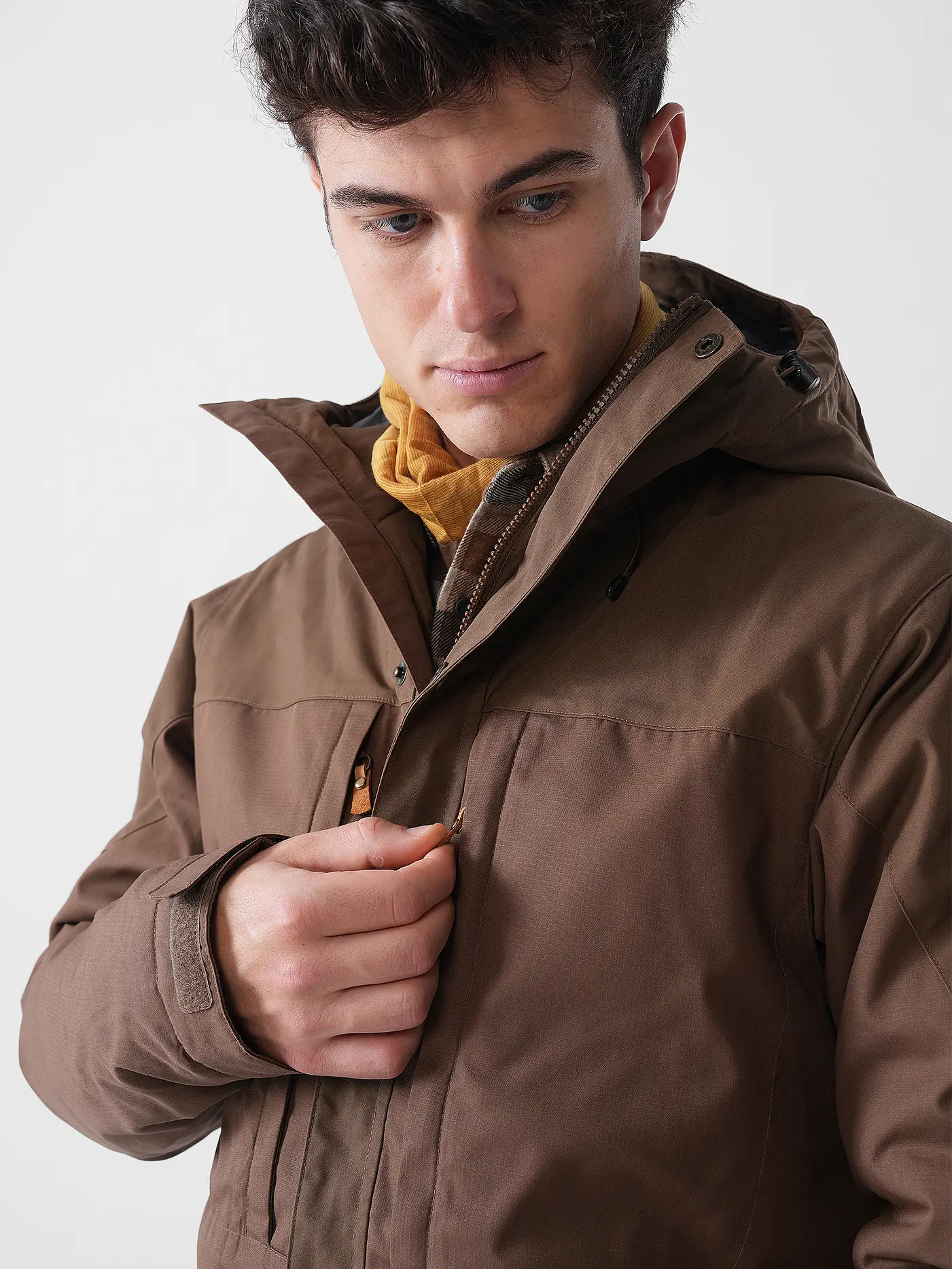 FJÄLLRÄVEN | Herren Winterjacke Skogsö Padded | braun