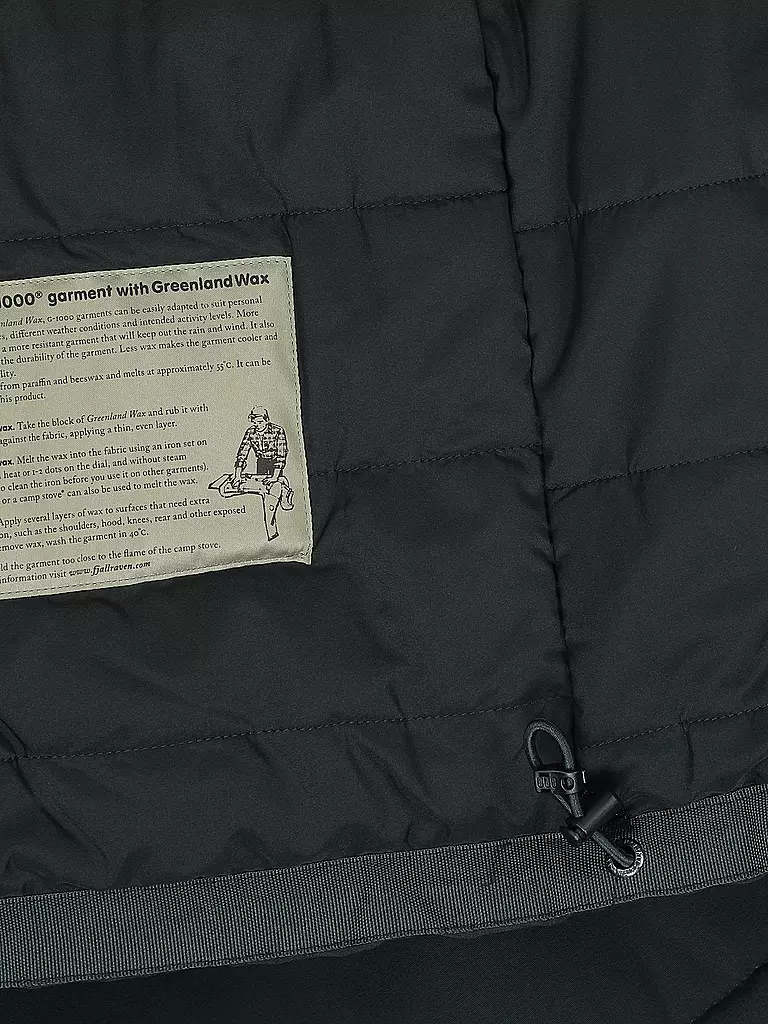 FJÄLLRÄVEN | Herren Winterjacke Vardag Lite Padded | dunkelblau