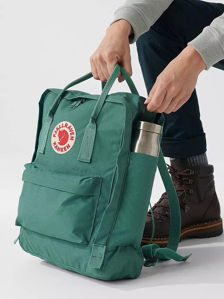 FJÄLLRÄVEN | Rucksack Kanken 16L | dunkelgrün