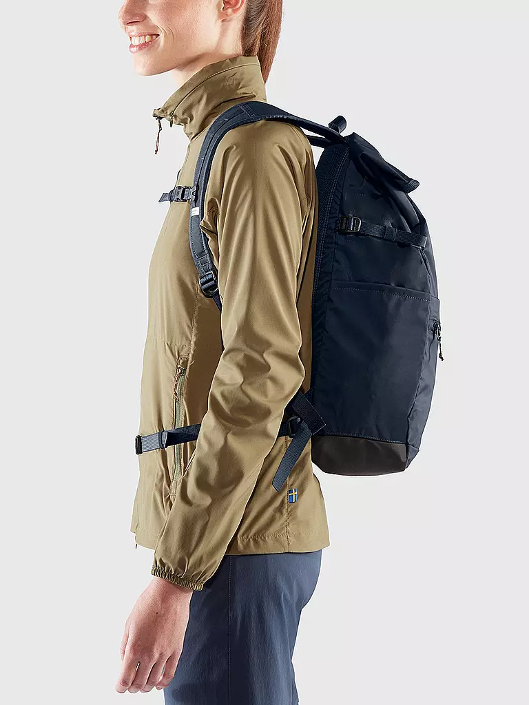 FJÄLLRÄVEN | Tagesrucksack High Coast Foldsack 24 | dunkelblau