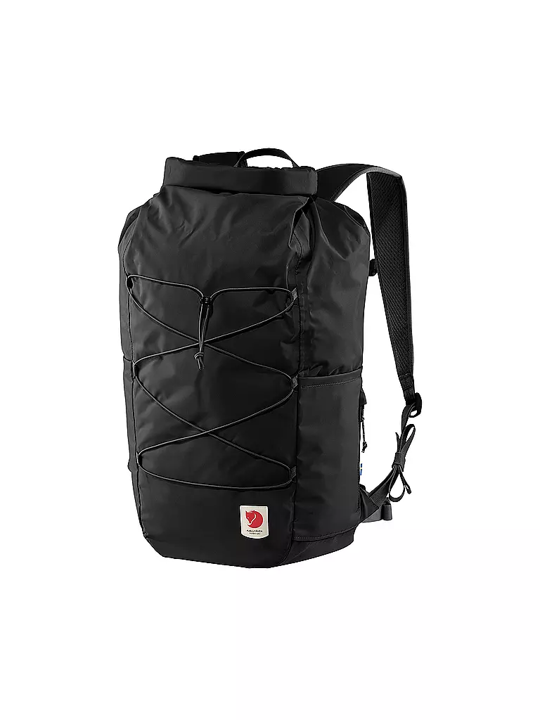 FJÄLLRÄVEN | Tagesrucksack High Coast Rolltop 26L | schwarz