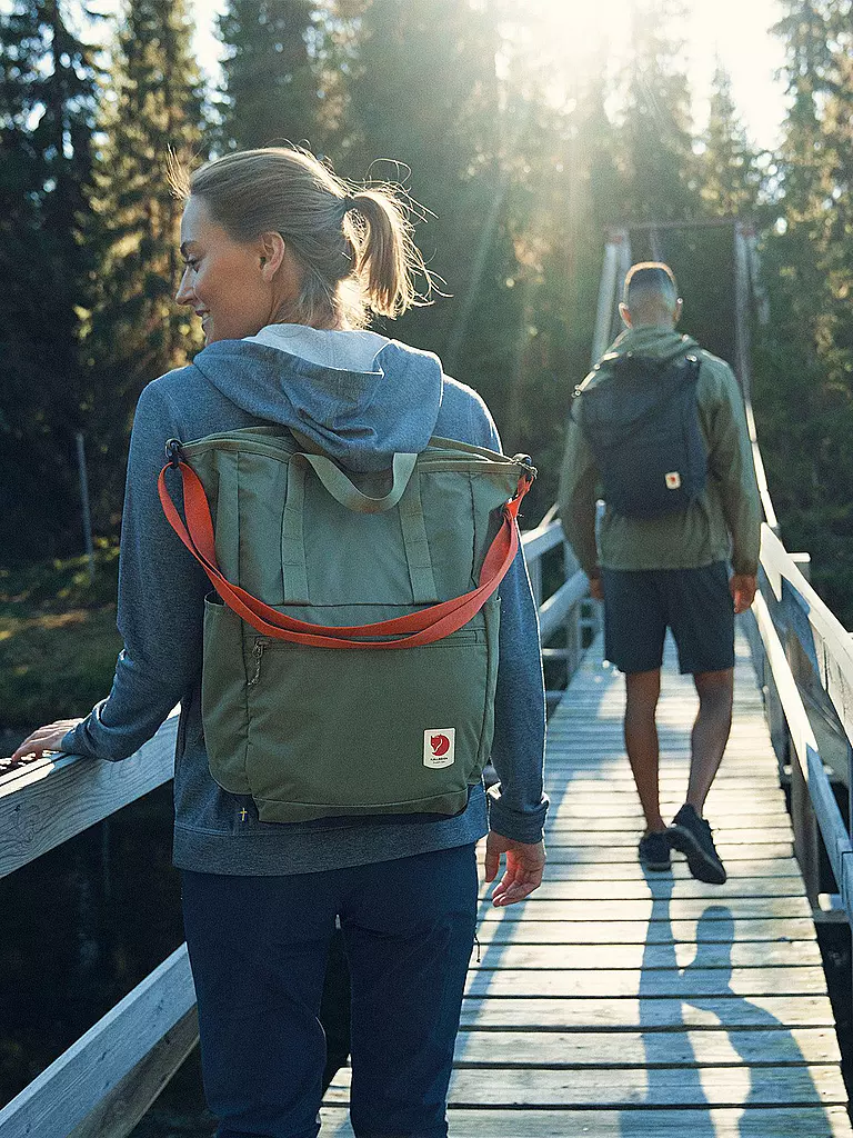 FJÄLLRÄVEN | Tagesrucksack High Coast Totepack 23L | olive