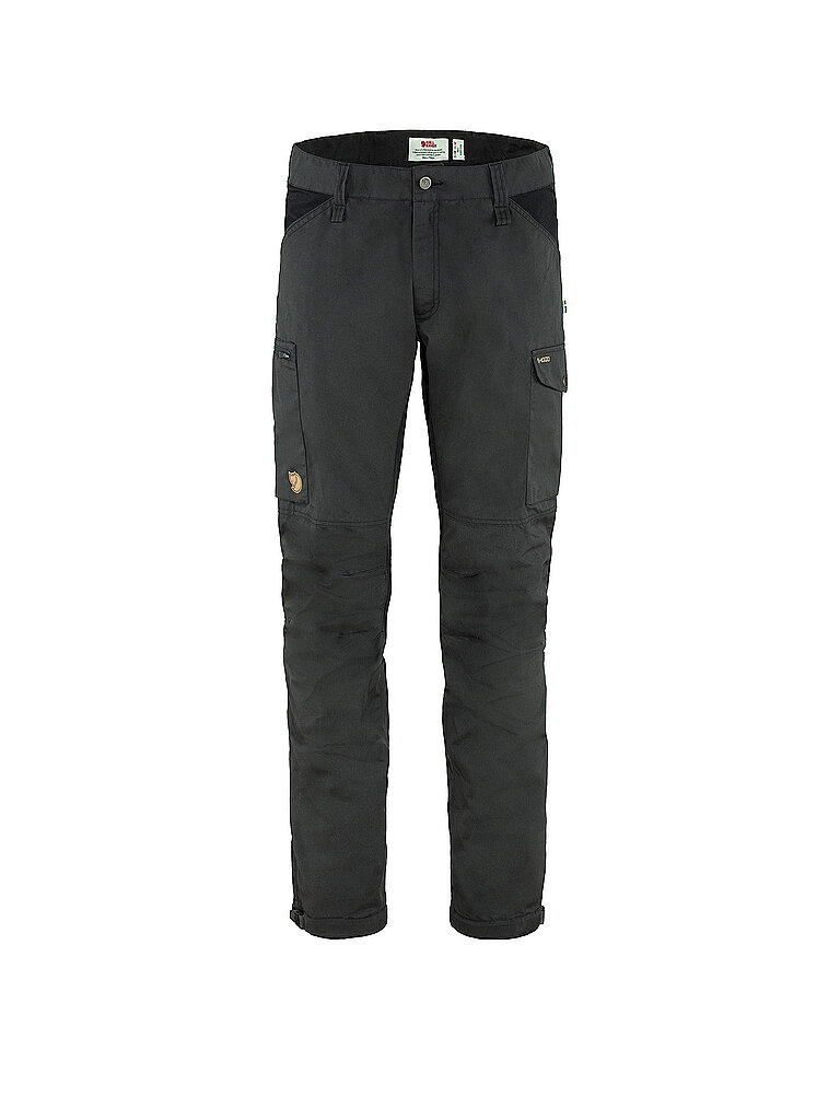 FJÄLLRÄVEN Herren Wanderhose Kaipak grau | 48
