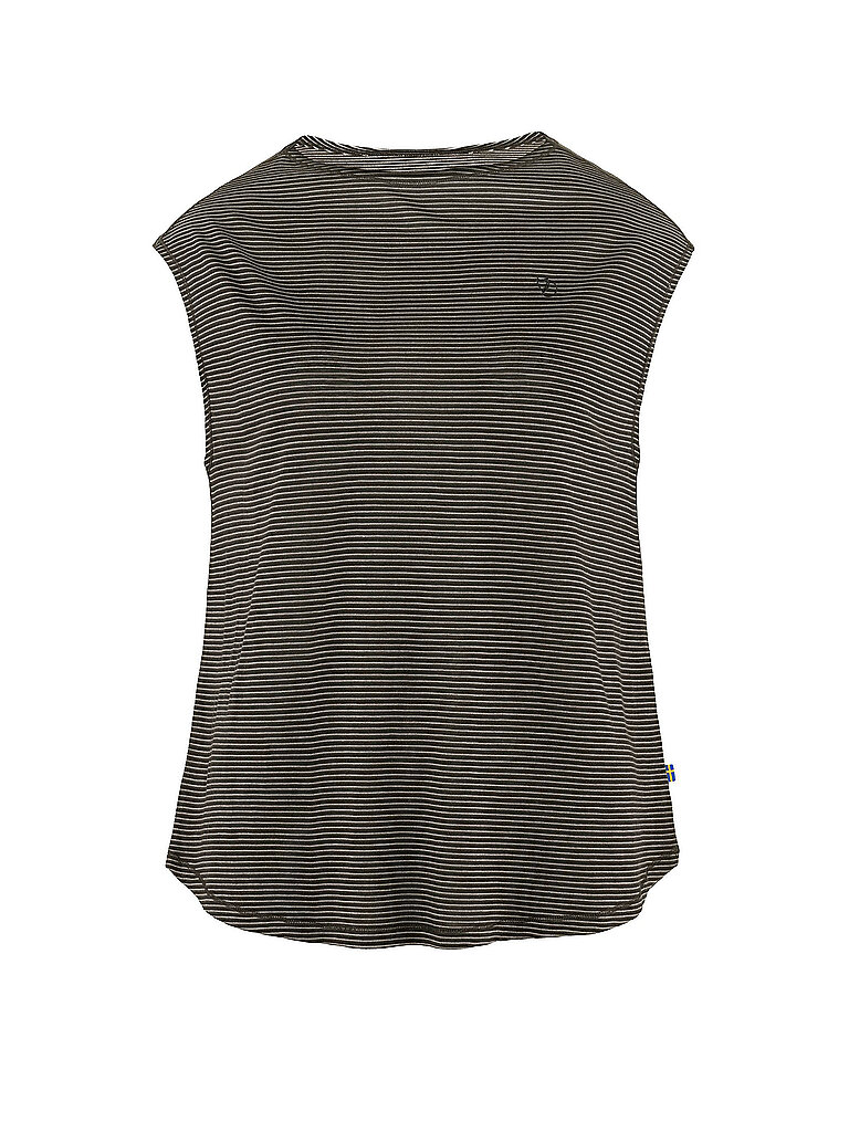 Fjällräven Shirt U-Boat Sleeves Loose Tencel Grau