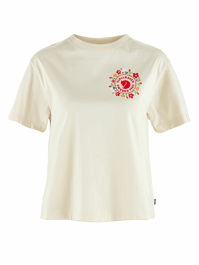 Fjällräven Fjällblomster Logo Kurzarm-t-shirt