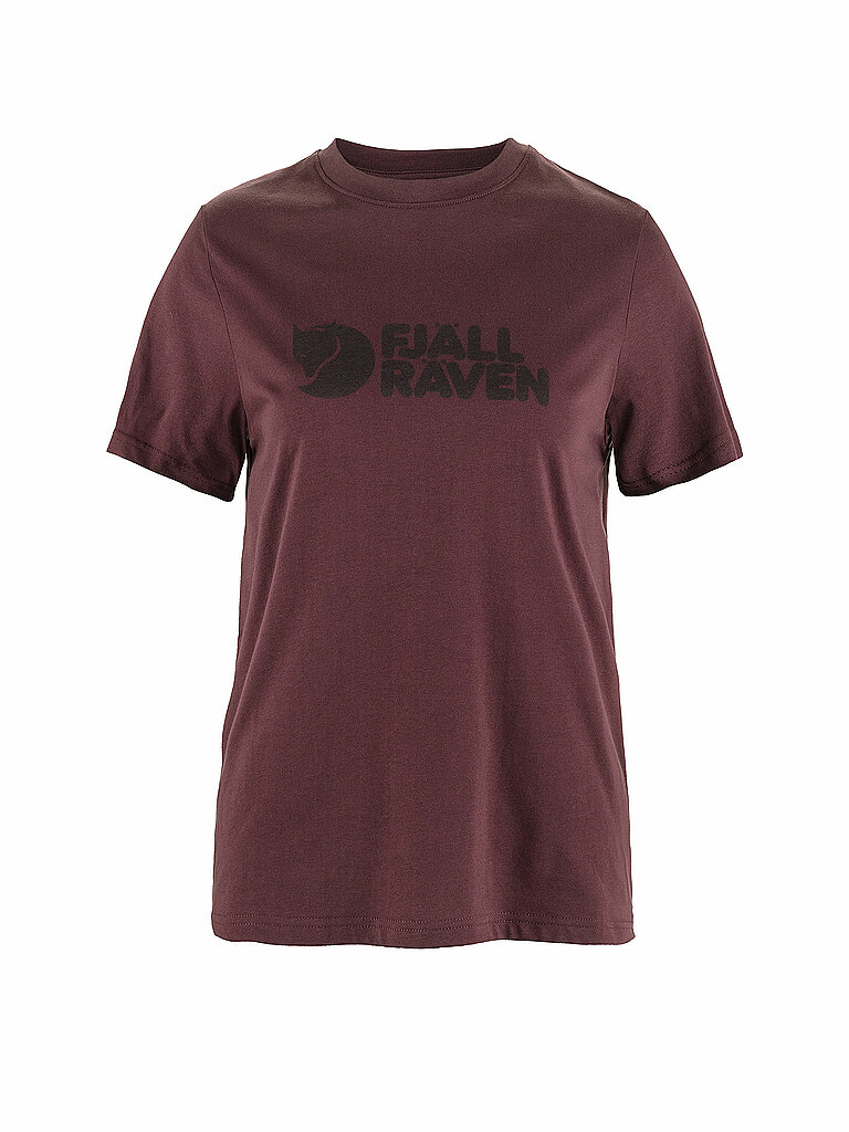 FJÄLLRÄVEN Damen Funktionsshirt Logo dunkelrot | XL