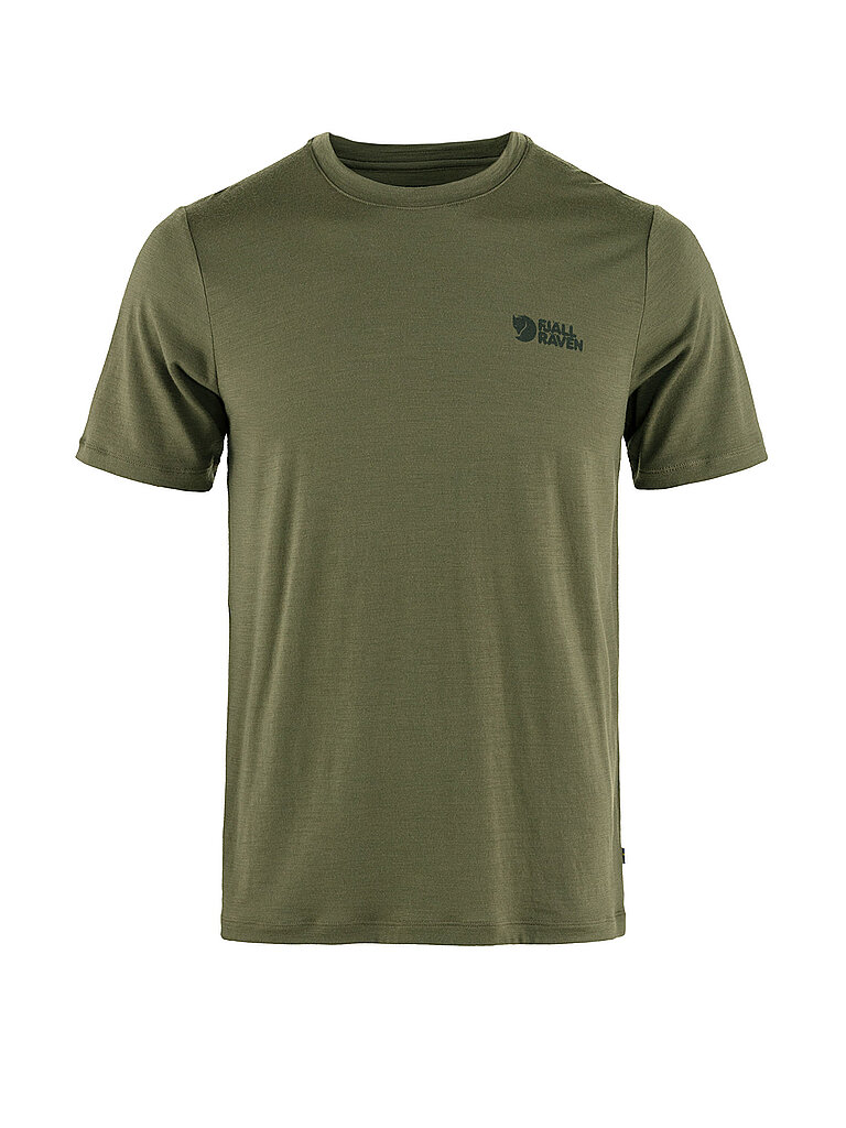 Fjällräven Abisko Wool Logo Kurzarm-t-shirt