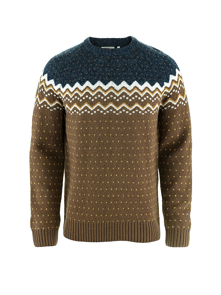 Fjällräven Knit Pullover Wolle Braun