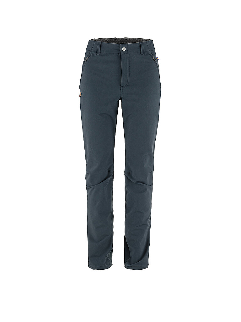 Fjällräven Wanderhose Abisko Winter Regular Softshell Dunkelblau