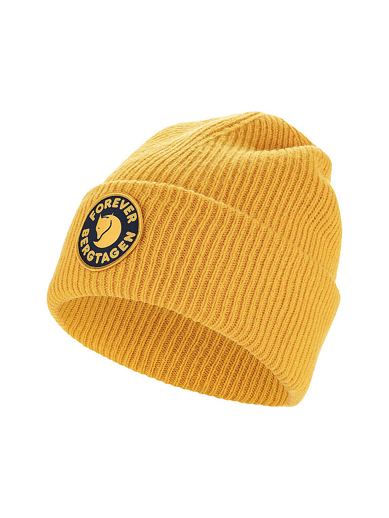 FJÄLLRÄVEN Mütze Bergtagen Forever Wool senf
