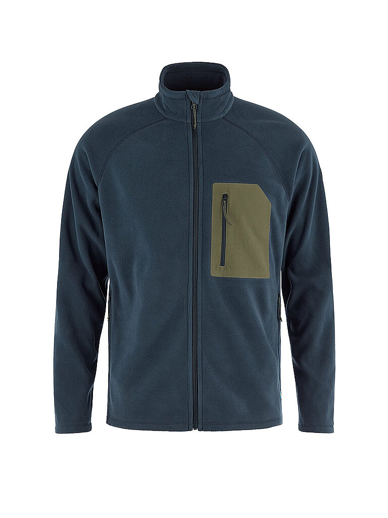 FJÄLLRÄVEN Herren Fleecejacke Kaipak dunkelblau | M