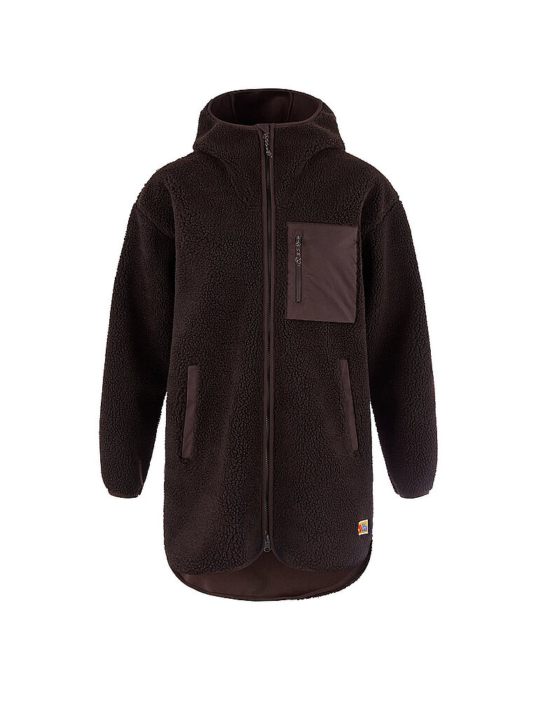 FJÄLLRÄVEN Damen Fleecejacke Vardag Pile Fleece kupfer | S