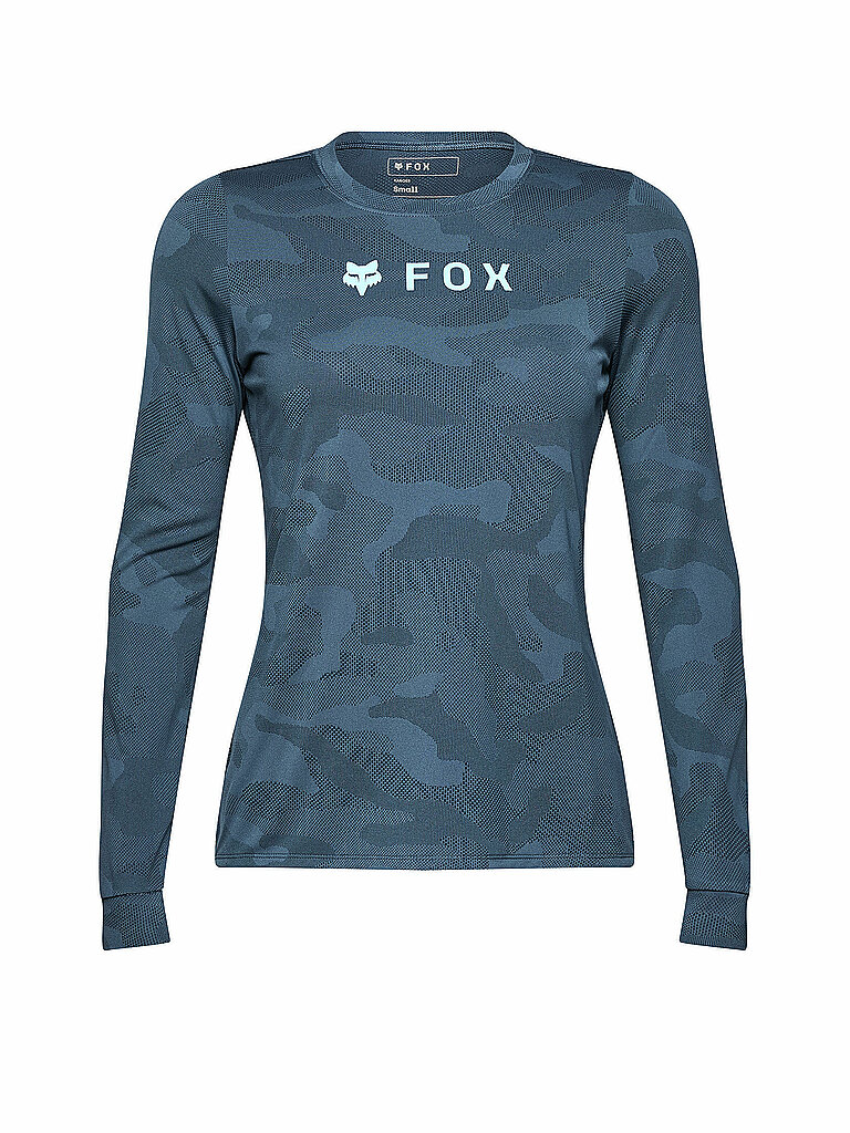 FOX Trikot Long Sleeve Mesh-Stretch Recycled Dunkelblau