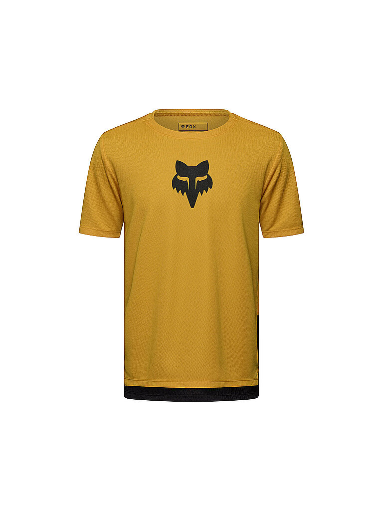 Kinder Radtrikot Ranger Head senf 140-152 B