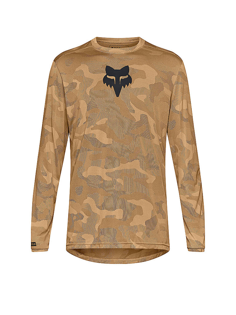 Herren Radshirt Langarm-Jersey Ranger TruDri™ camel S M