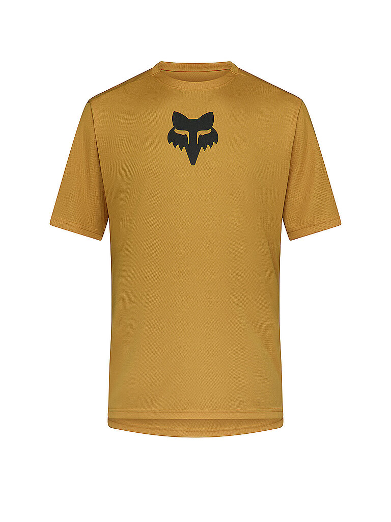 FOX Radtrikot Ranger Fox Head Jersey Mesh Senf