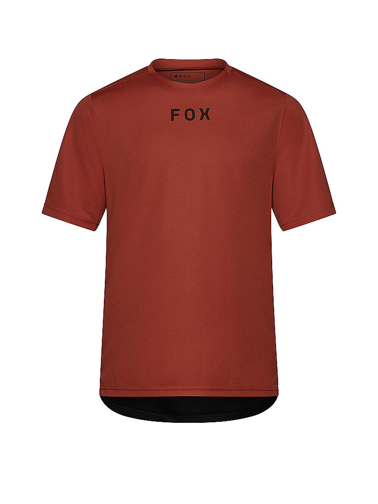 FOX Herren Radtrikot Ranger Wordmark dunkelrot | S