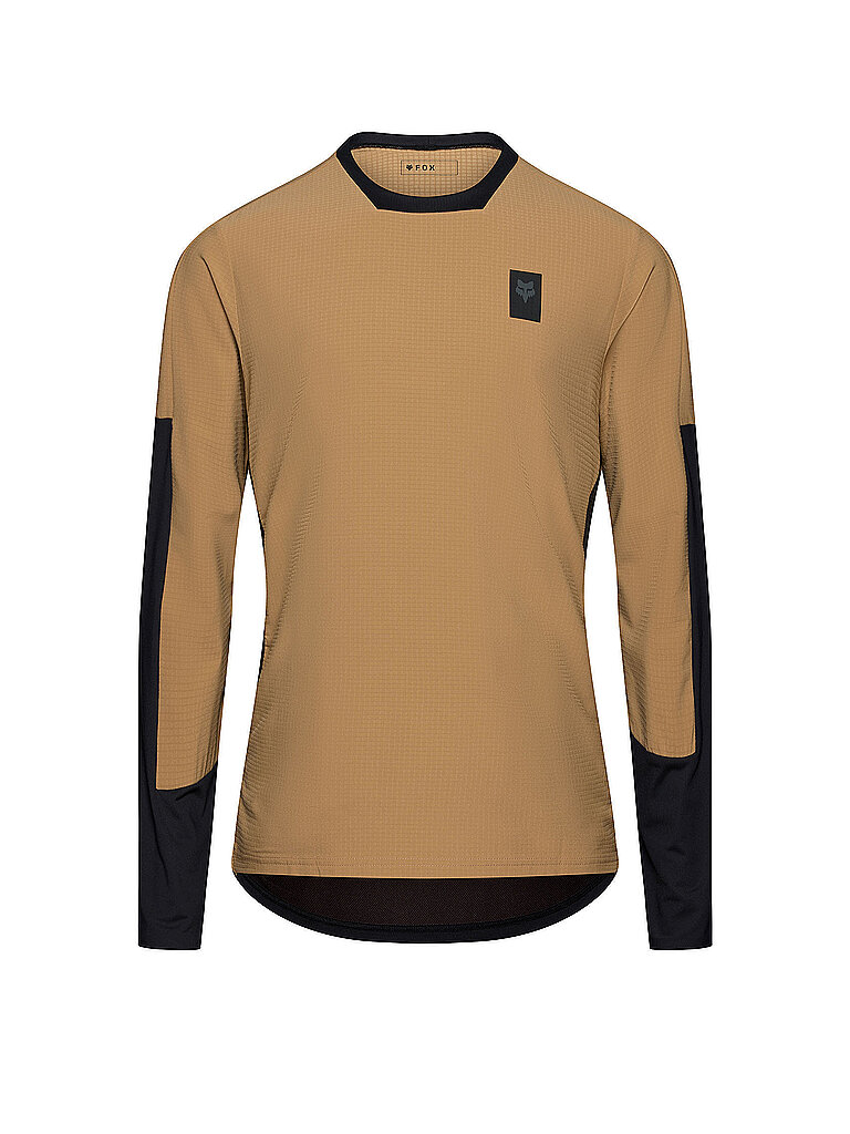 FOX Herren Wintertrikot Defend Thermal camel | S
