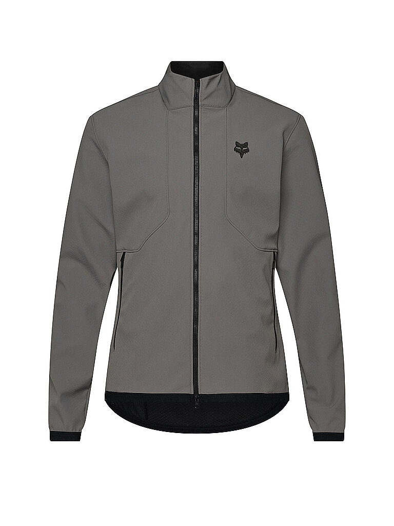 FOX Herren Radjacke Ranger Fire grau | M