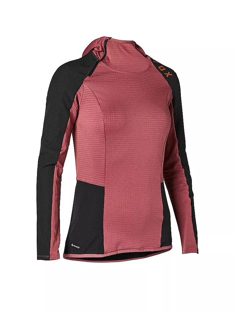 FOX | Damen Hoodie Defend Thermo | rosa