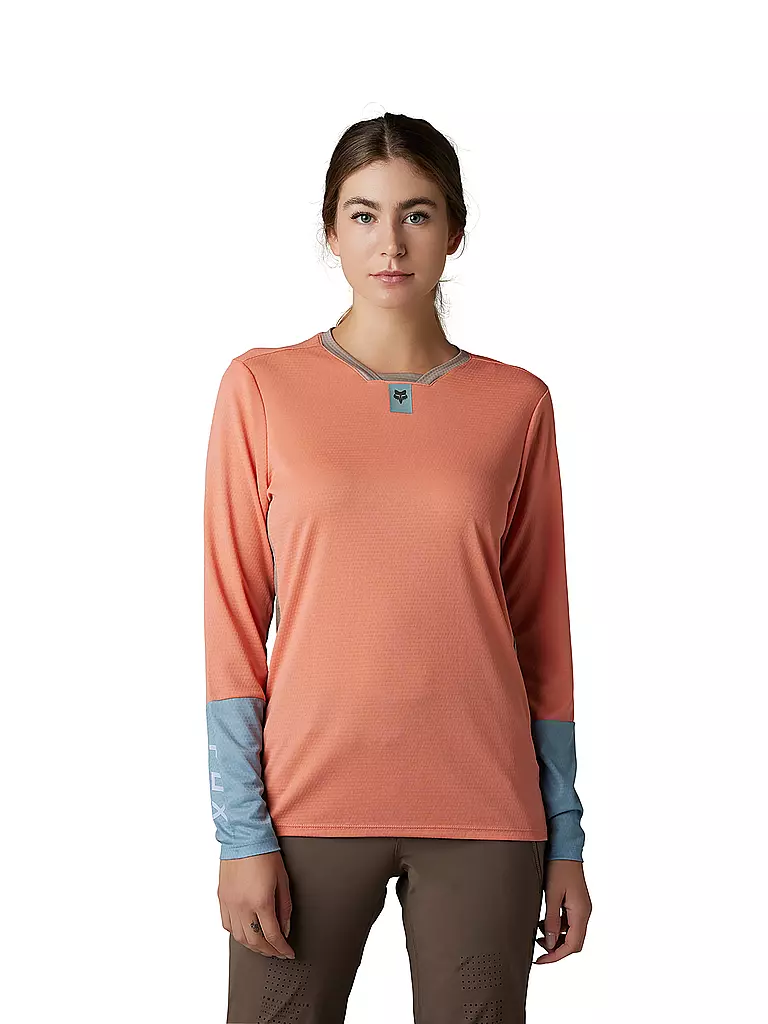 FOX | Damen MTB-Shirt Defend LS | koralle